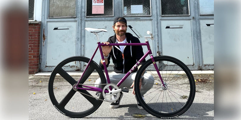 Singlespeed-Fan Thorsten: "Ich schraube nur noch Moto Pedale an meine Räder."