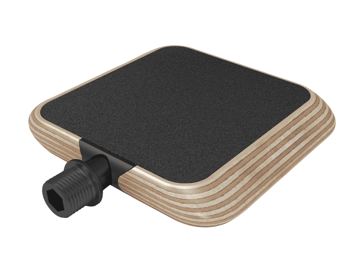 Wooden online bike pedals