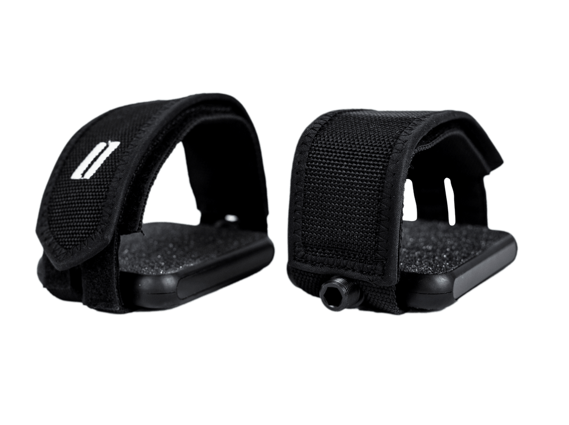 MOTO Reflex Pedals with Schindelhauer Straps for Fixies